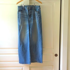 Extra High-Rise Sky-Hi Wide Leg Jeans 10